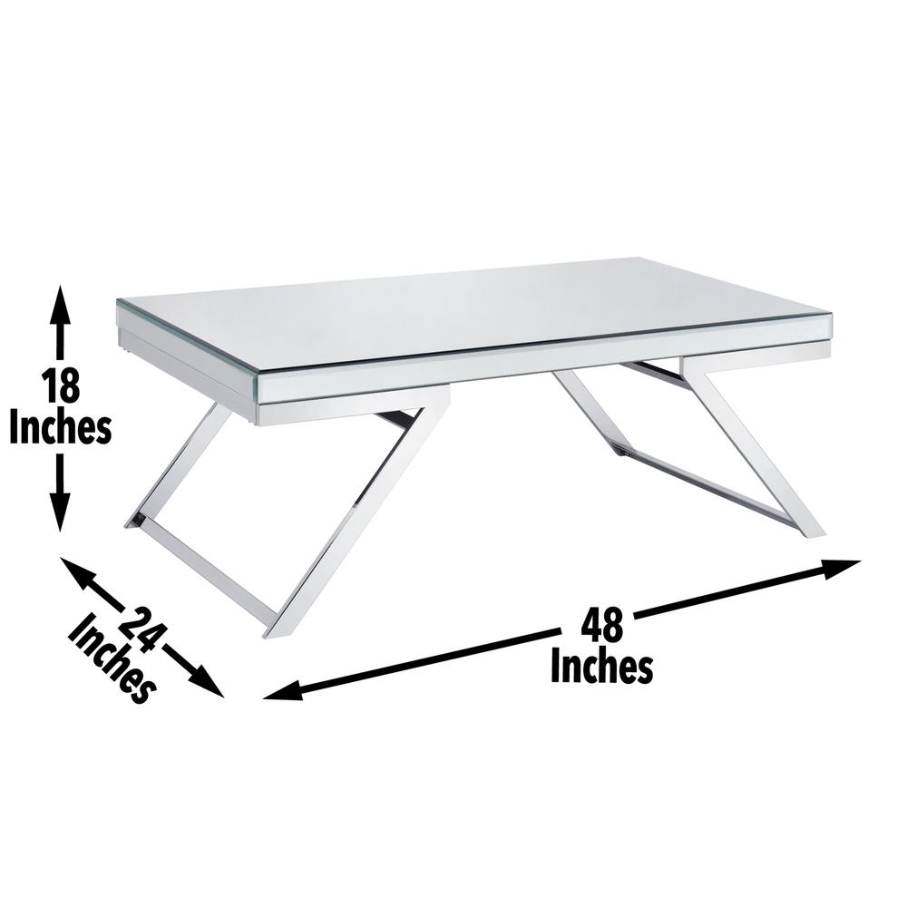 Alfresco Mirrored Top Cocktail Table. Picture 7