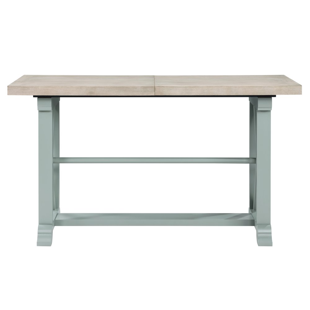 Darcy Green Counter Table. Picture 3