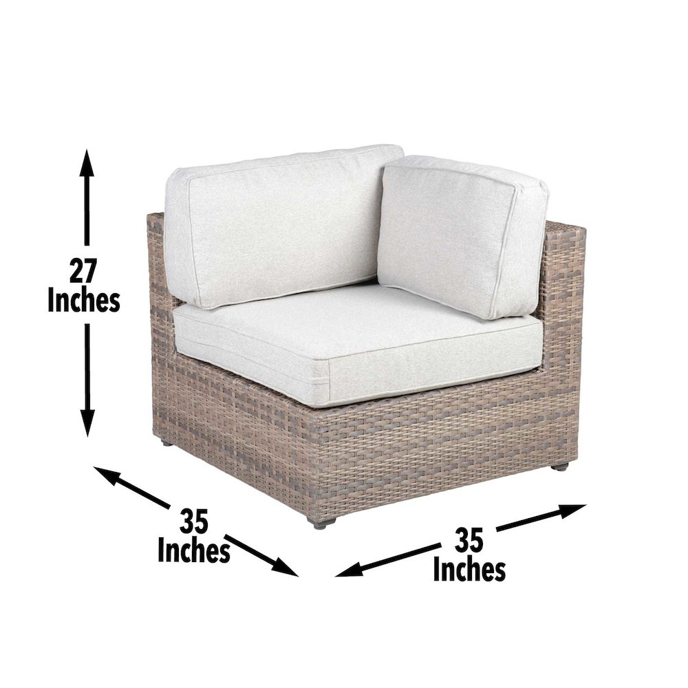 Tamyra 5PC Outdoor Sectional. Picture 11