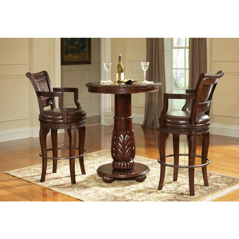 Antoinette Swivel Bar Chairs- Set of 2. Picture 2