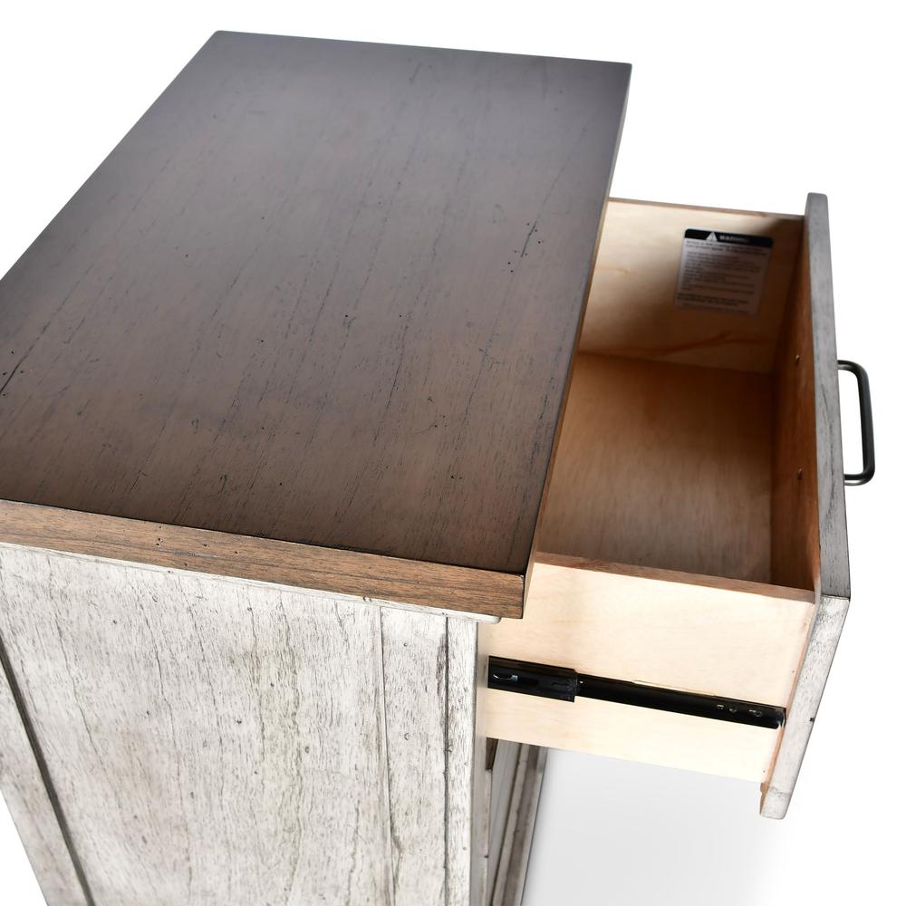 Bear Creek Two Drawer Nightstand. Picture 5