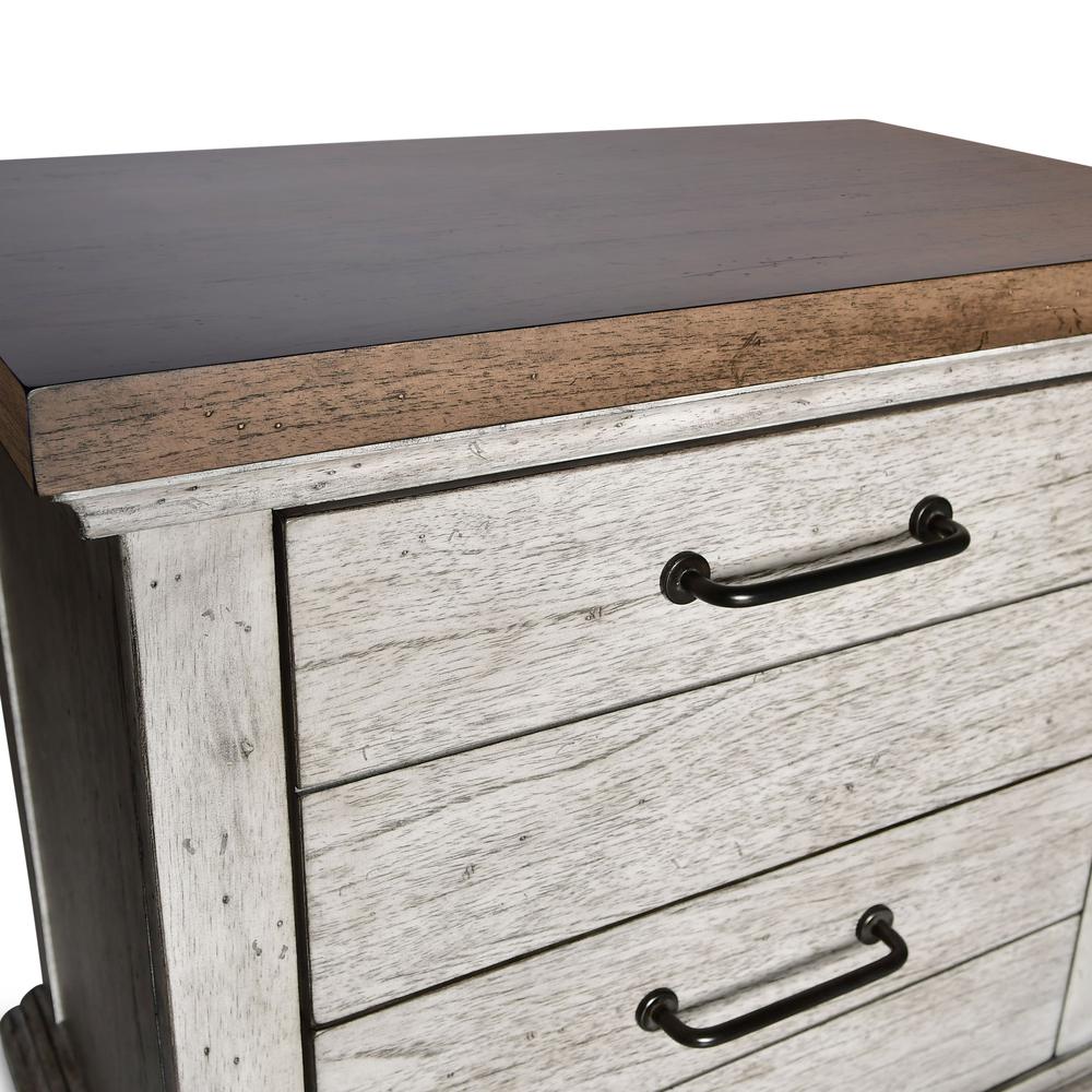 Bear Creek Two Drawer Nightstand. Picture 7