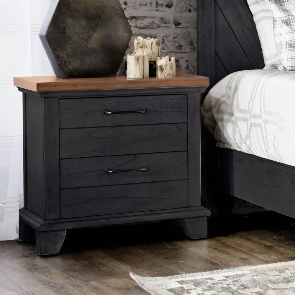Bear Creek Nightstand Brown. Picture 2