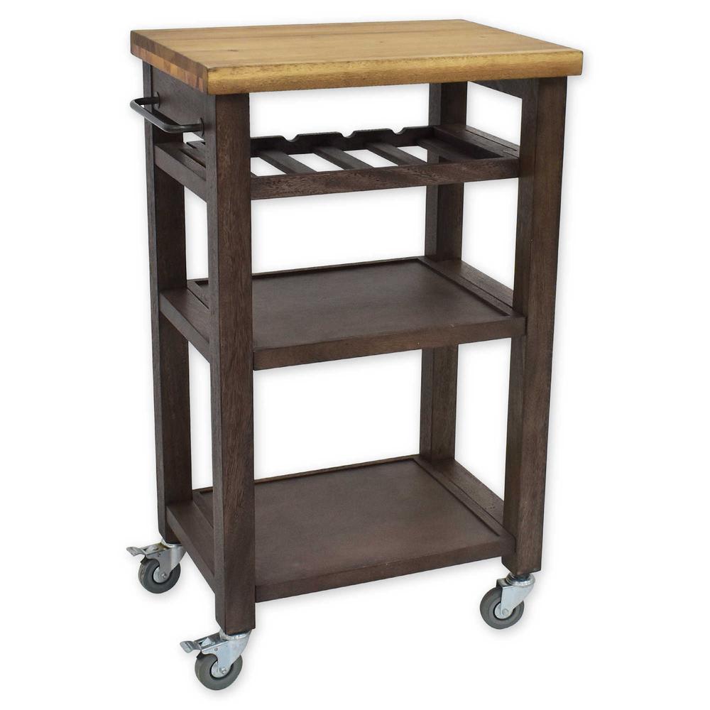 Belden Kitchen Cart - Grey. Picture 1