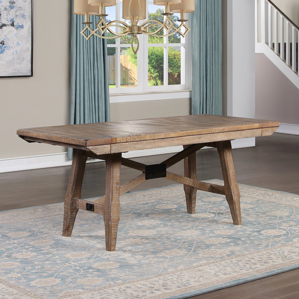 Riverdale Trestle Table with 4 RV700S Chairs. Picture 7