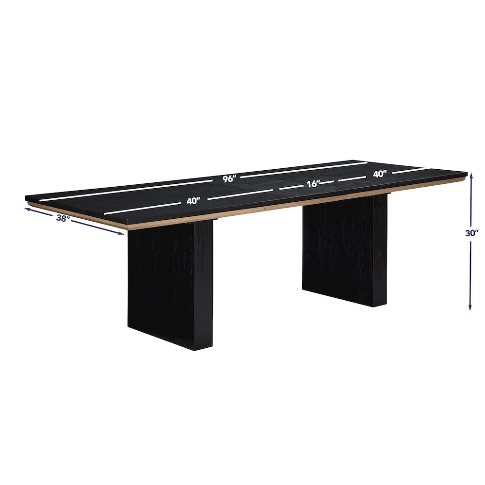 Magnolia 80-96" Table 5-Piece Arm Chair Dining Set. Picture 12