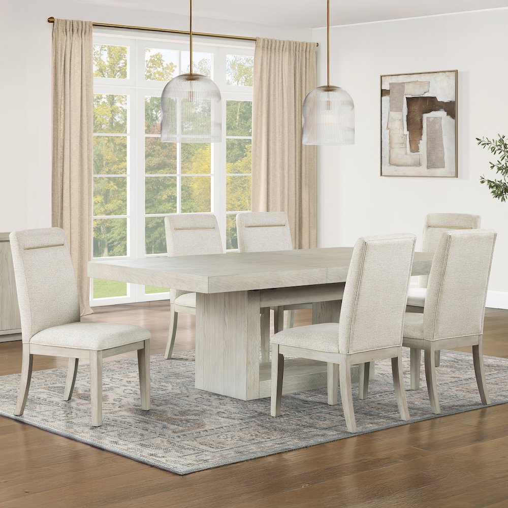 Garland Sand 7pc Dining Set. Picture 6