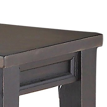 Raven Noir Dining Table with Bench and 4 Chairs. Picture 8