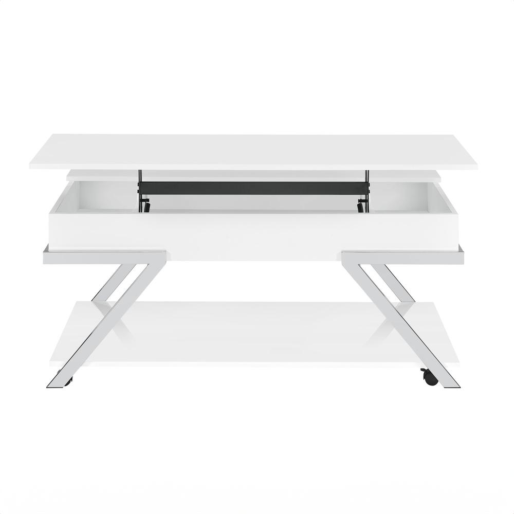 Zena Lift-Top Cocktail Table w/Casters. Picture 2
