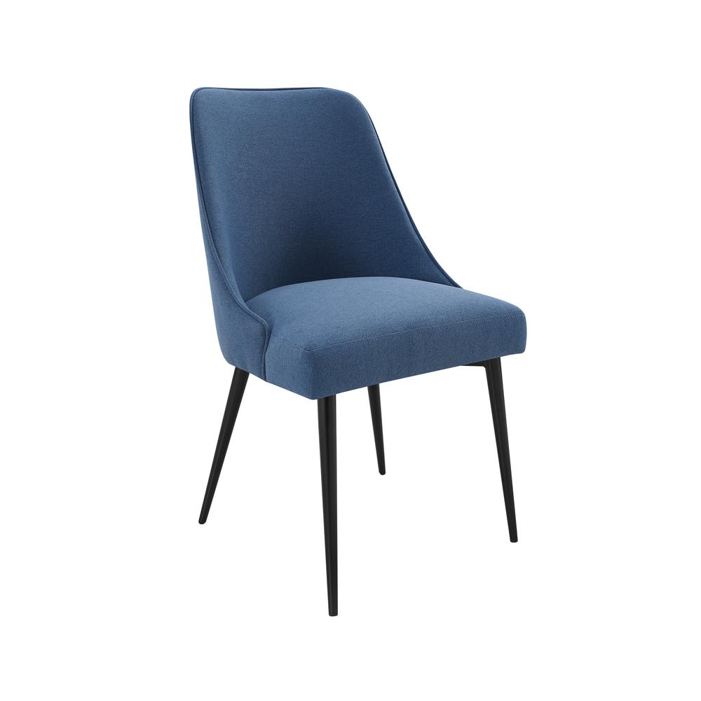Colfax Side Chair Blue - set of 2. Picture 4