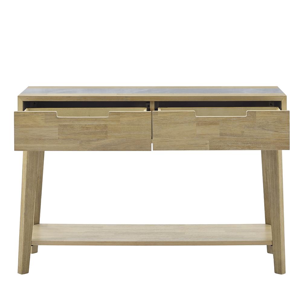 Calgary Gray Sintered Stone Sofa Table. Picture 8