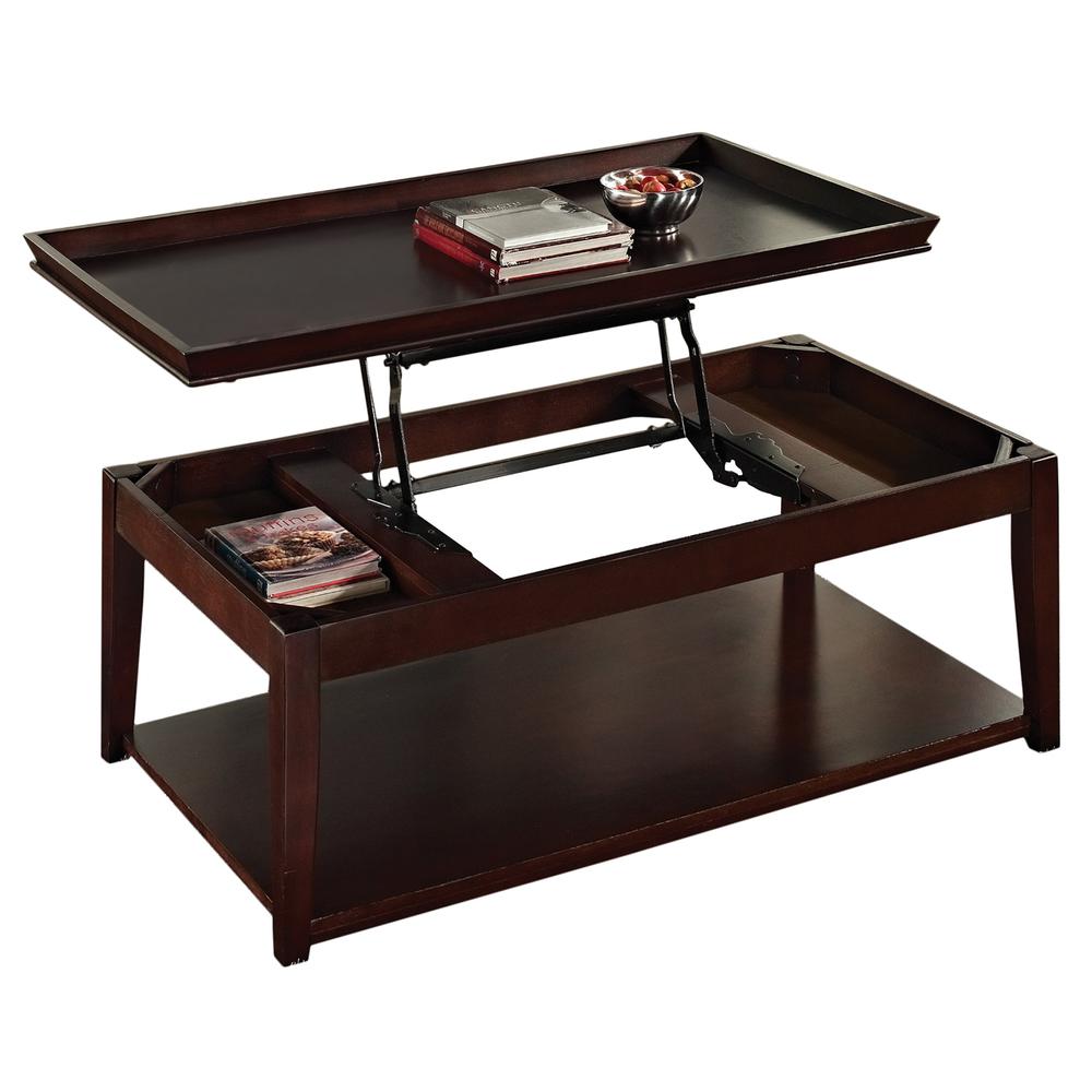 Clemson Lift Top Cocktail Table. Picture 1