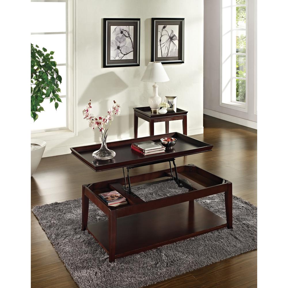 Clemson Lift Top Cocktail Table. Picture 2
