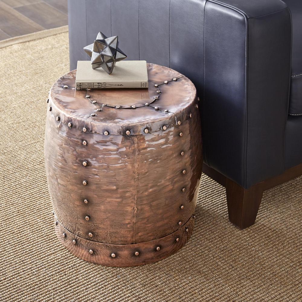 Cooper Round End Table. Picture 2