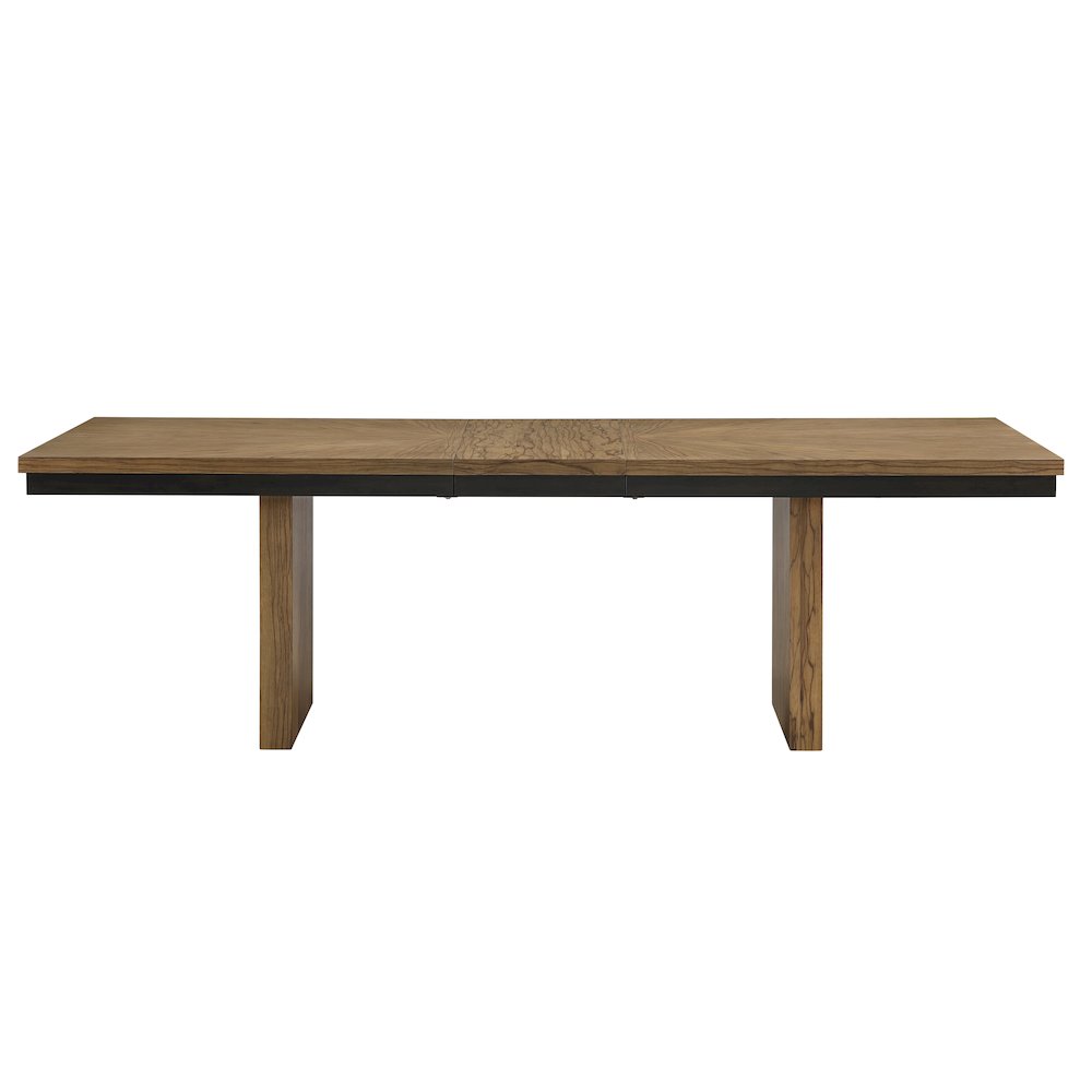 Roatan 80-96" Table with 16-inch Self-Storing Leaf. Picture 3