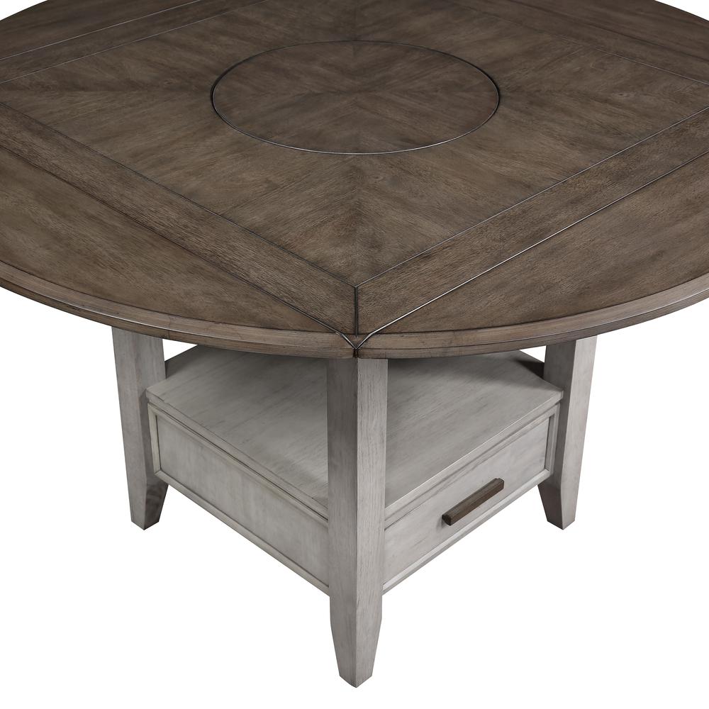 Abacus Drop Leaf Counter Table. Picture 3