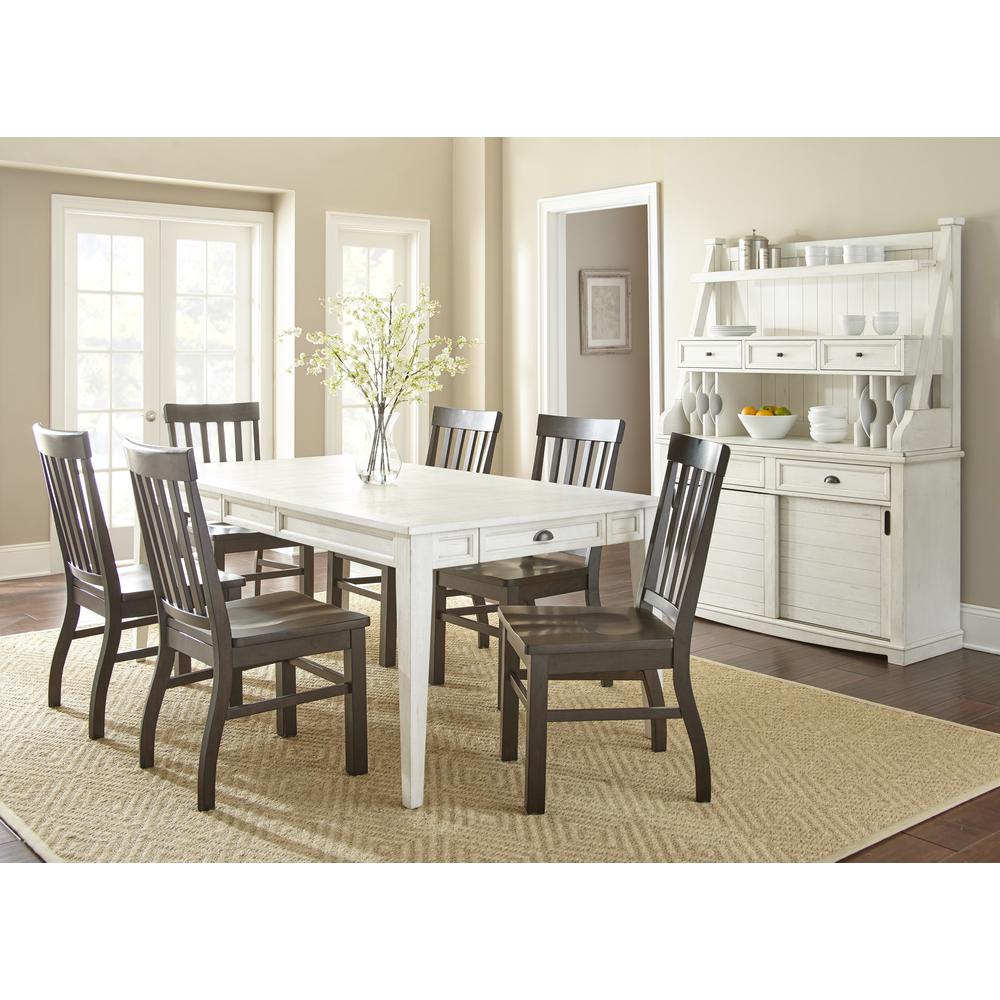 Cayla Dark Oak Side Chair - set of 2. Picture 3
