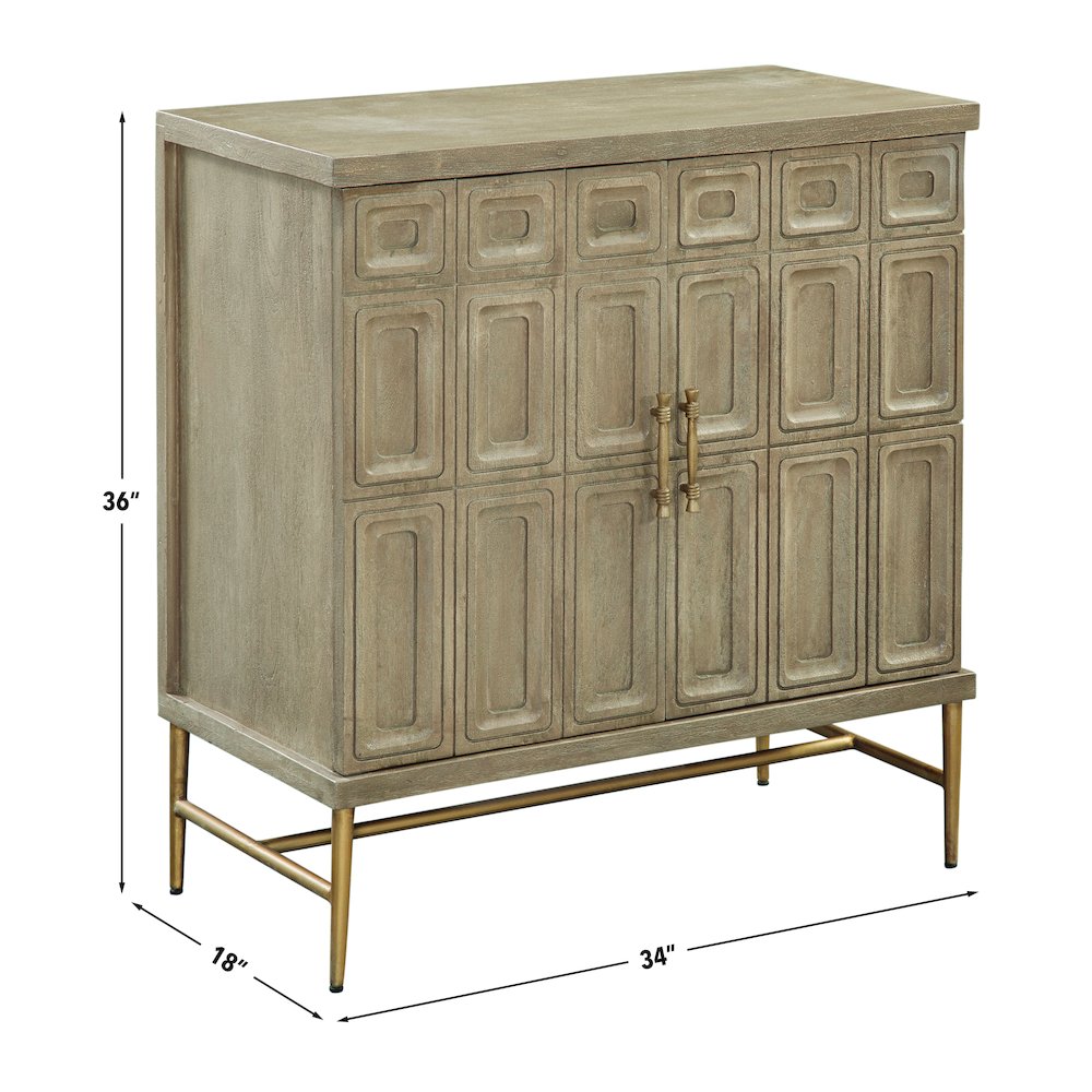 Arun 2-Door Accent Cabinet. Picture 5