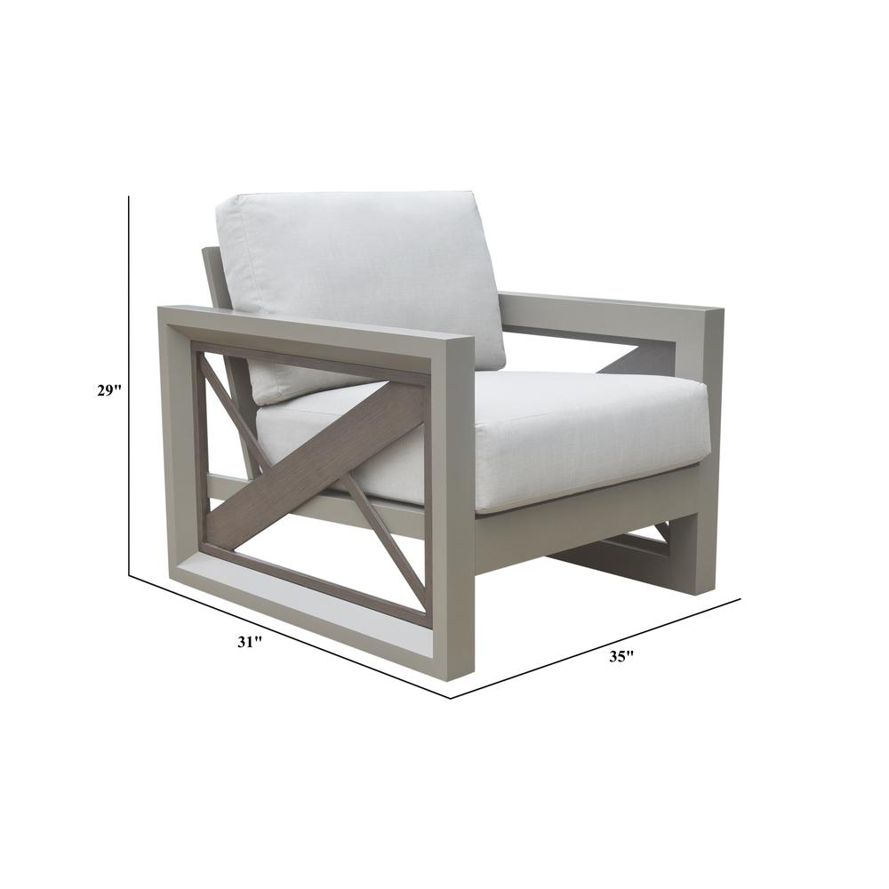 Dalilah Patio Arm Chair. Picture 4