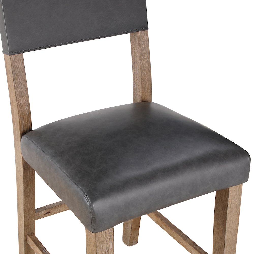 Aubrey Brown Counter Chair. Picture 6