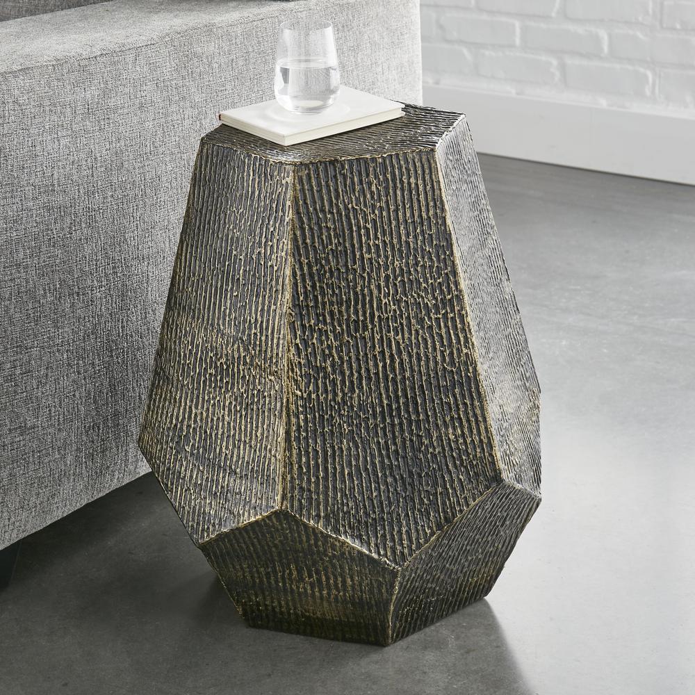 Donato Hexagon End Table. Picture 4