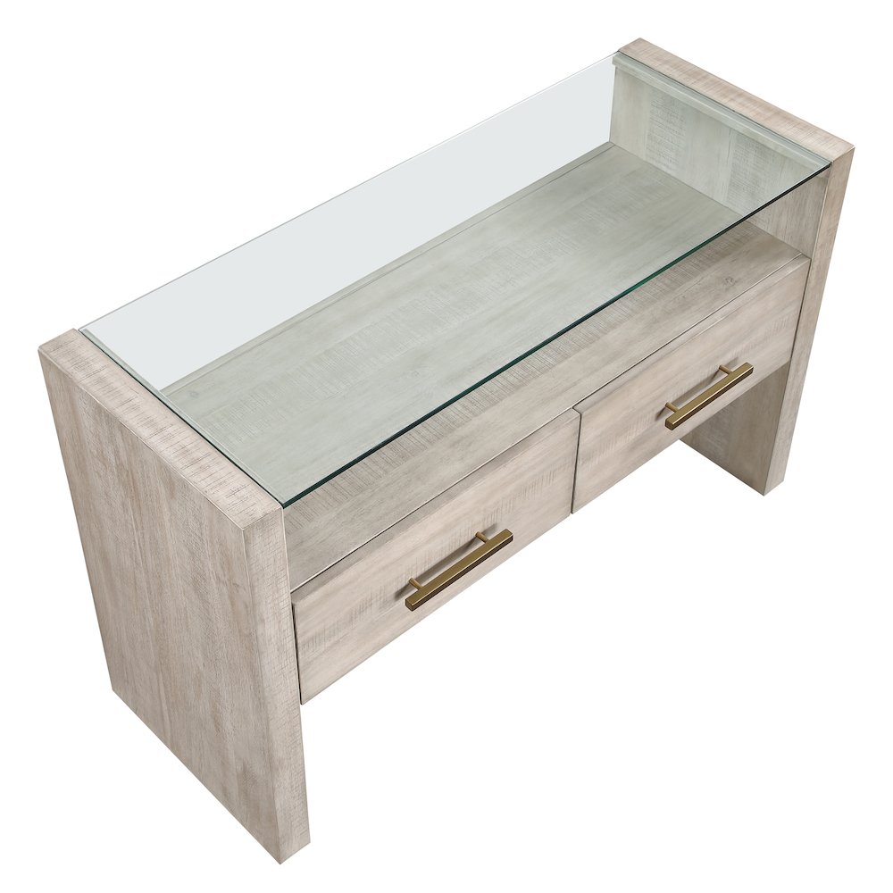 Garland Blonde Sofa Table. Picture 8