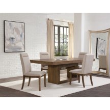 Garland Brown Dining Table and 4 Chairs. Picture 4
