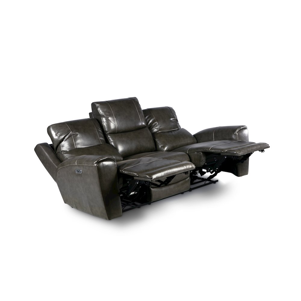 Laurel Pwr-Pwr Sofa Grey. Picture 3