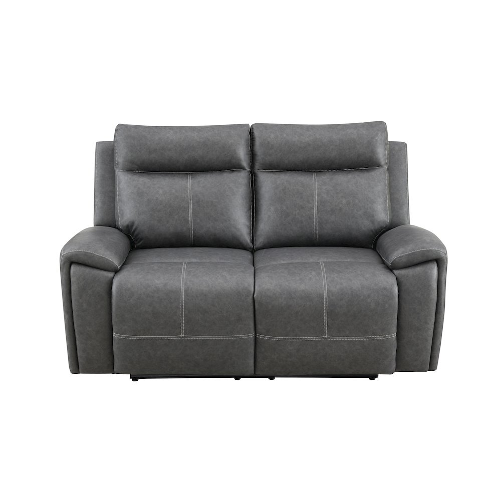 Gaston Manual Reclining Loveseat. Picture 3