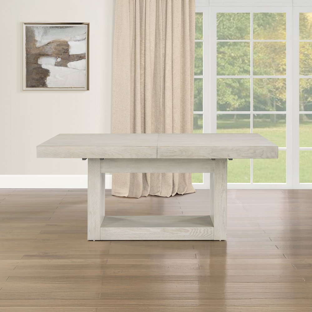 Garland 70-88" Table, Greige Finish. Picture 4