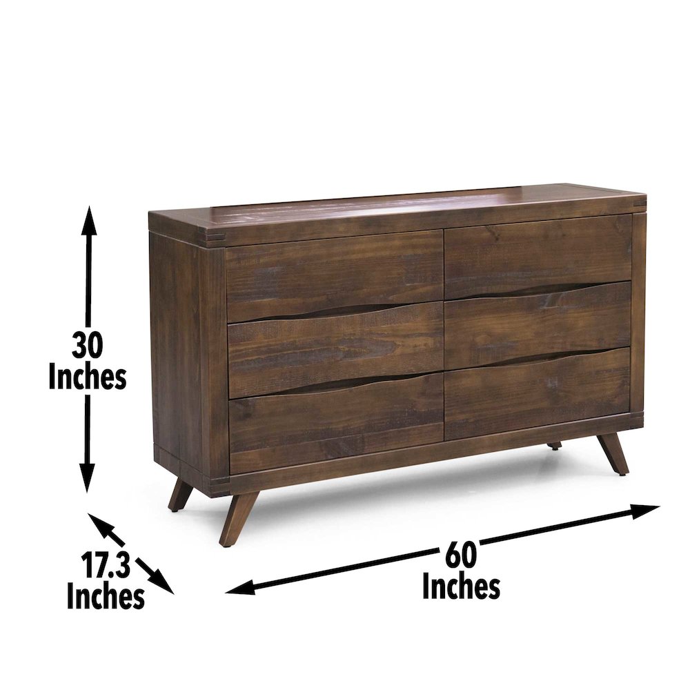 Pasco Dresser w/ Glides. Picture 8