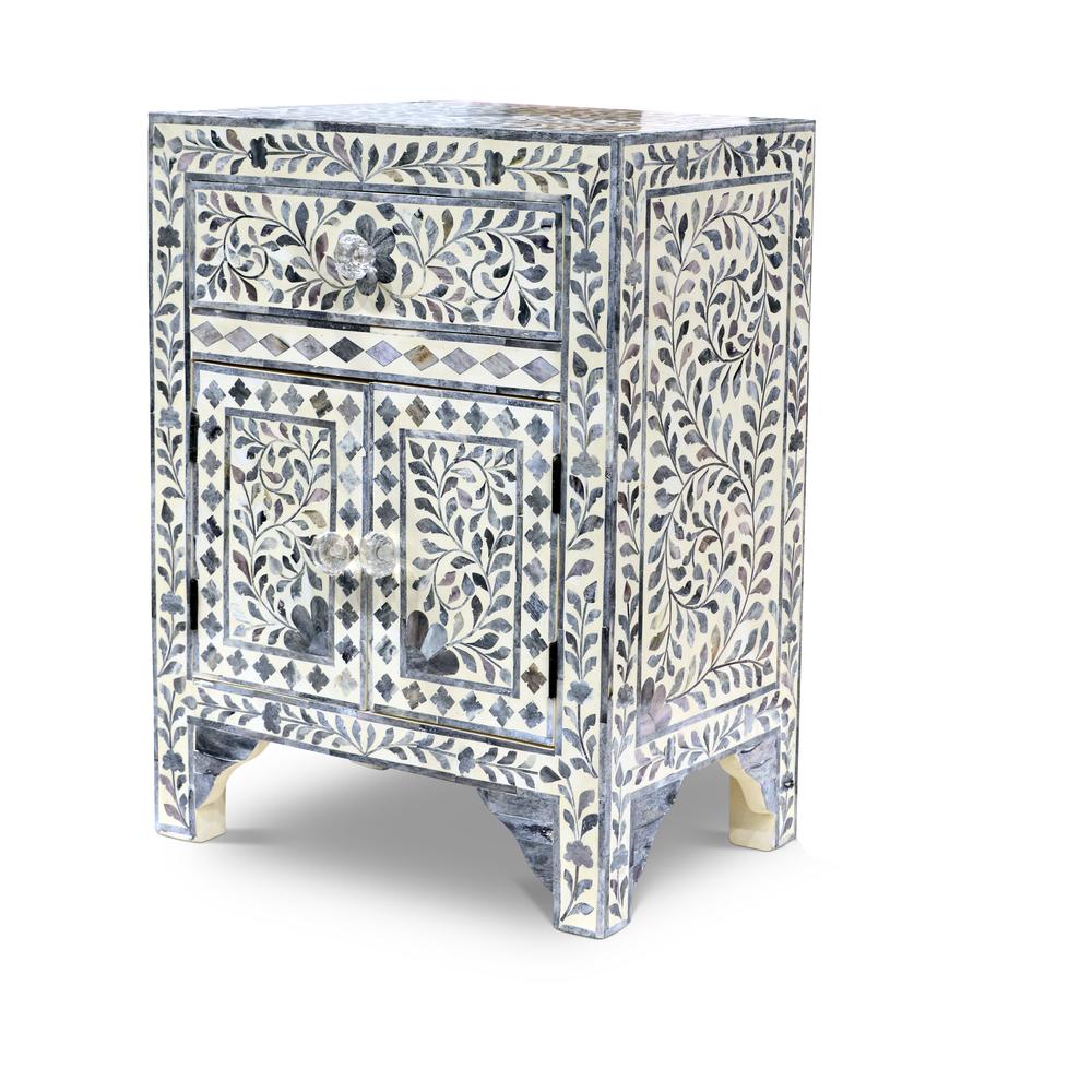 Accent Cabinet, Lilac Grey. Picture 1