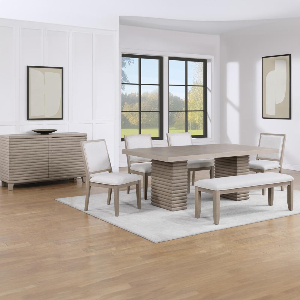 Lily Dining Bench. Picture 3