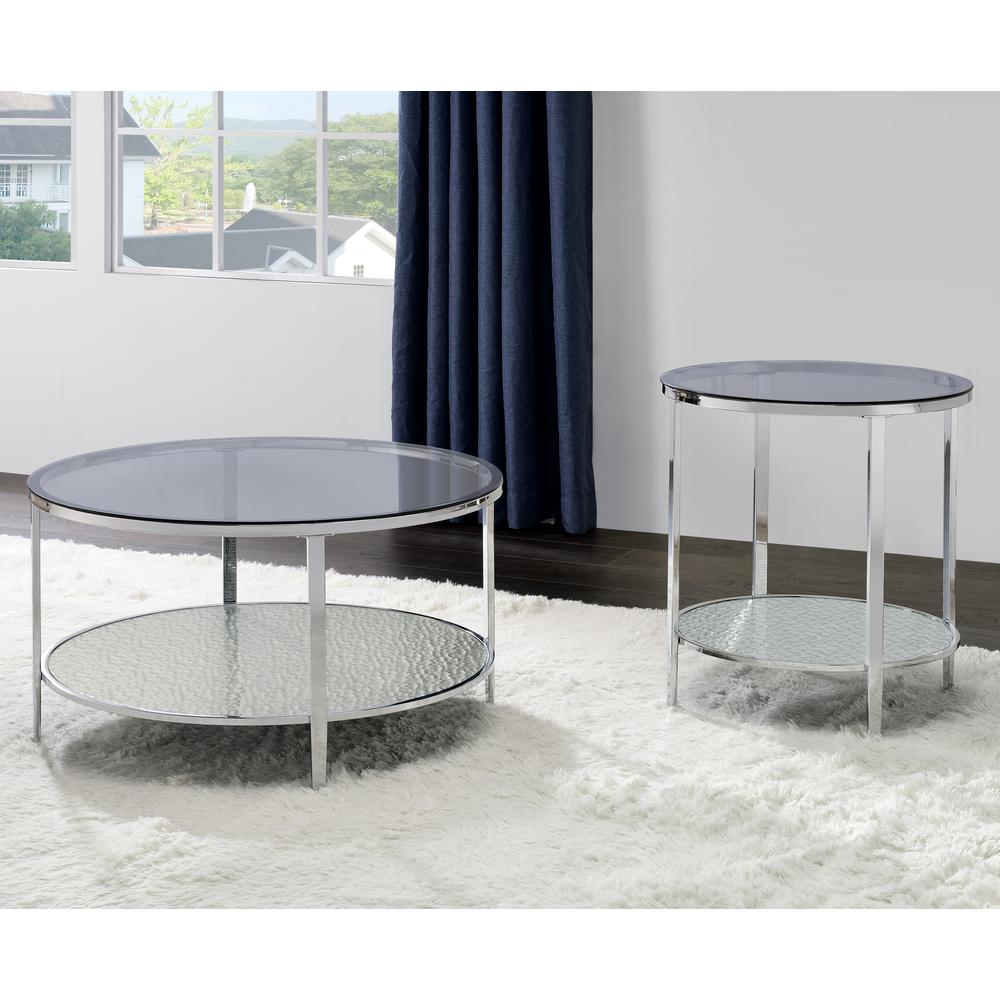 Frostine Round Coffee Table. Picture 6
