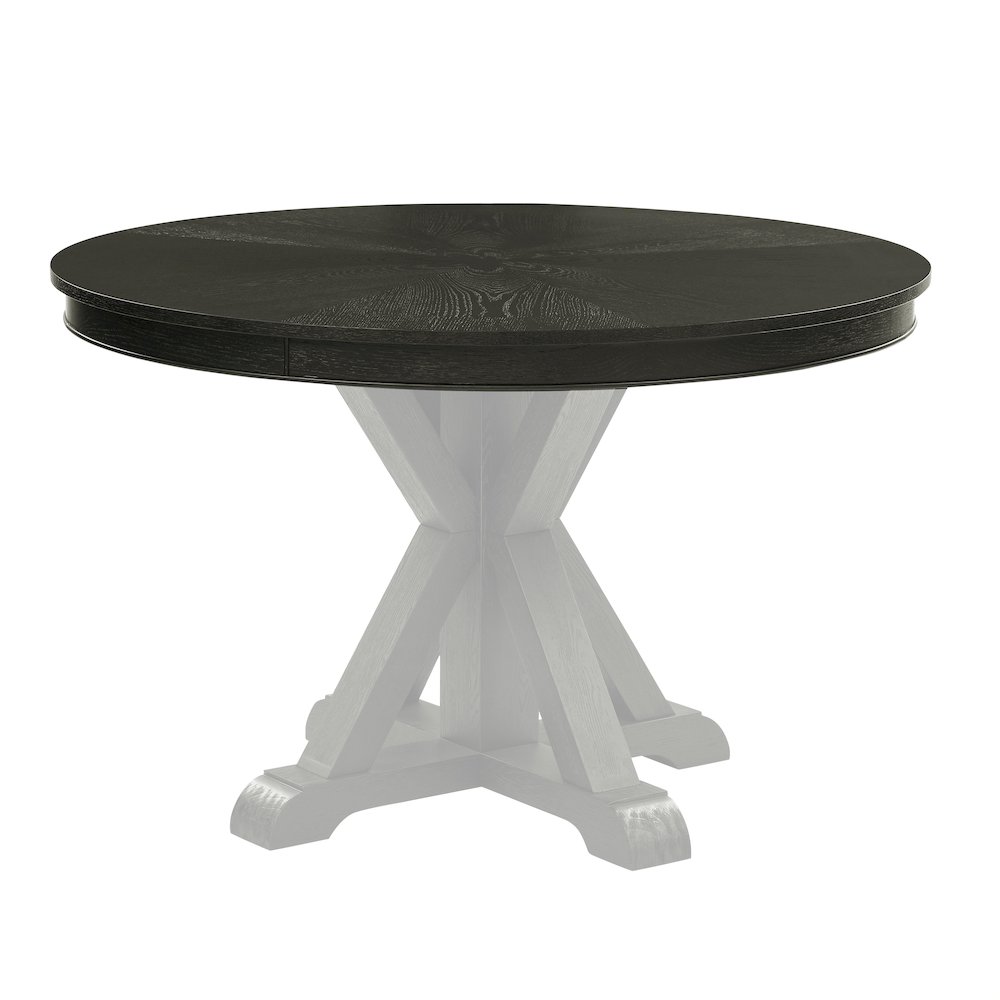 Rylie Dining Table, Black Finish. Picture 2