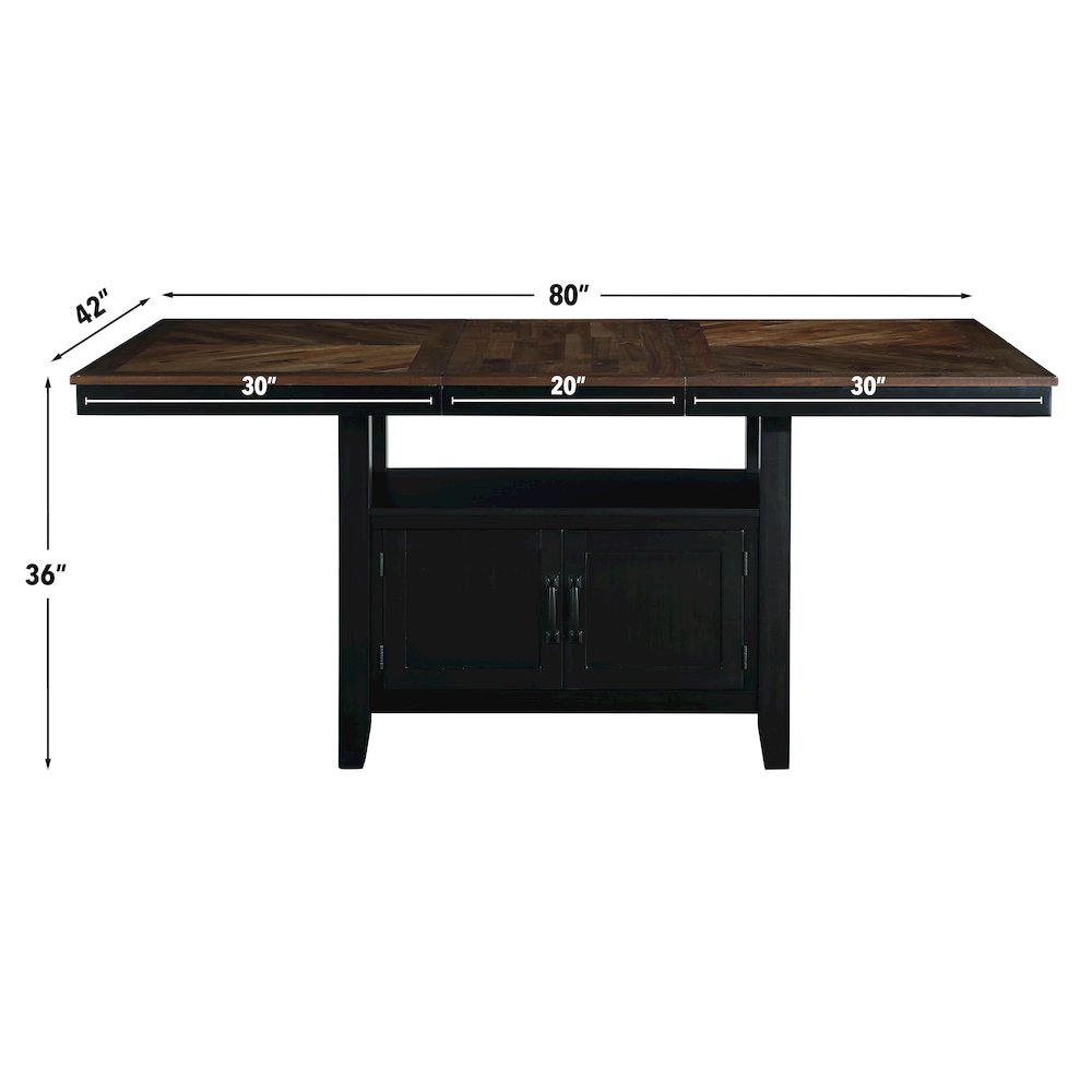 Bermuda 5-Piece Counter Dining Set. Picture 11