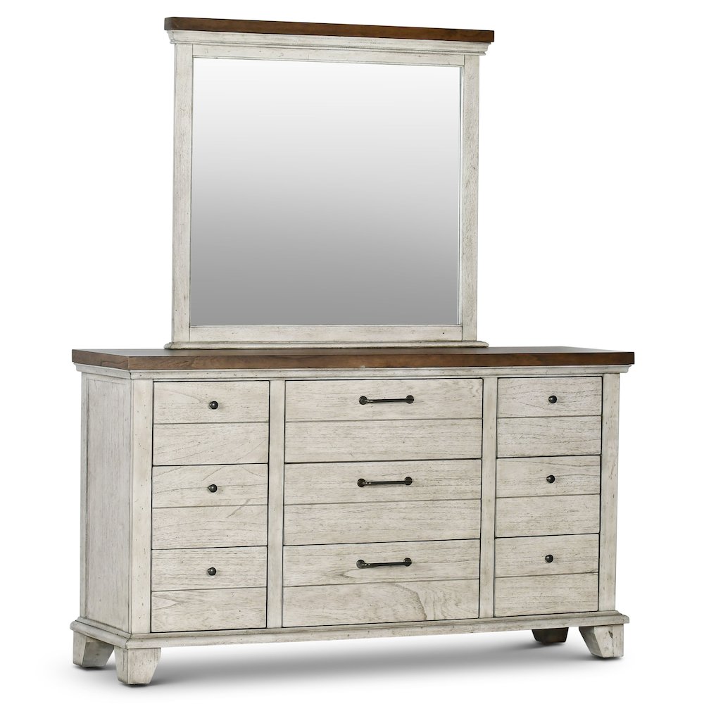 Bear Creek Dresser & Mirror. Picture 1