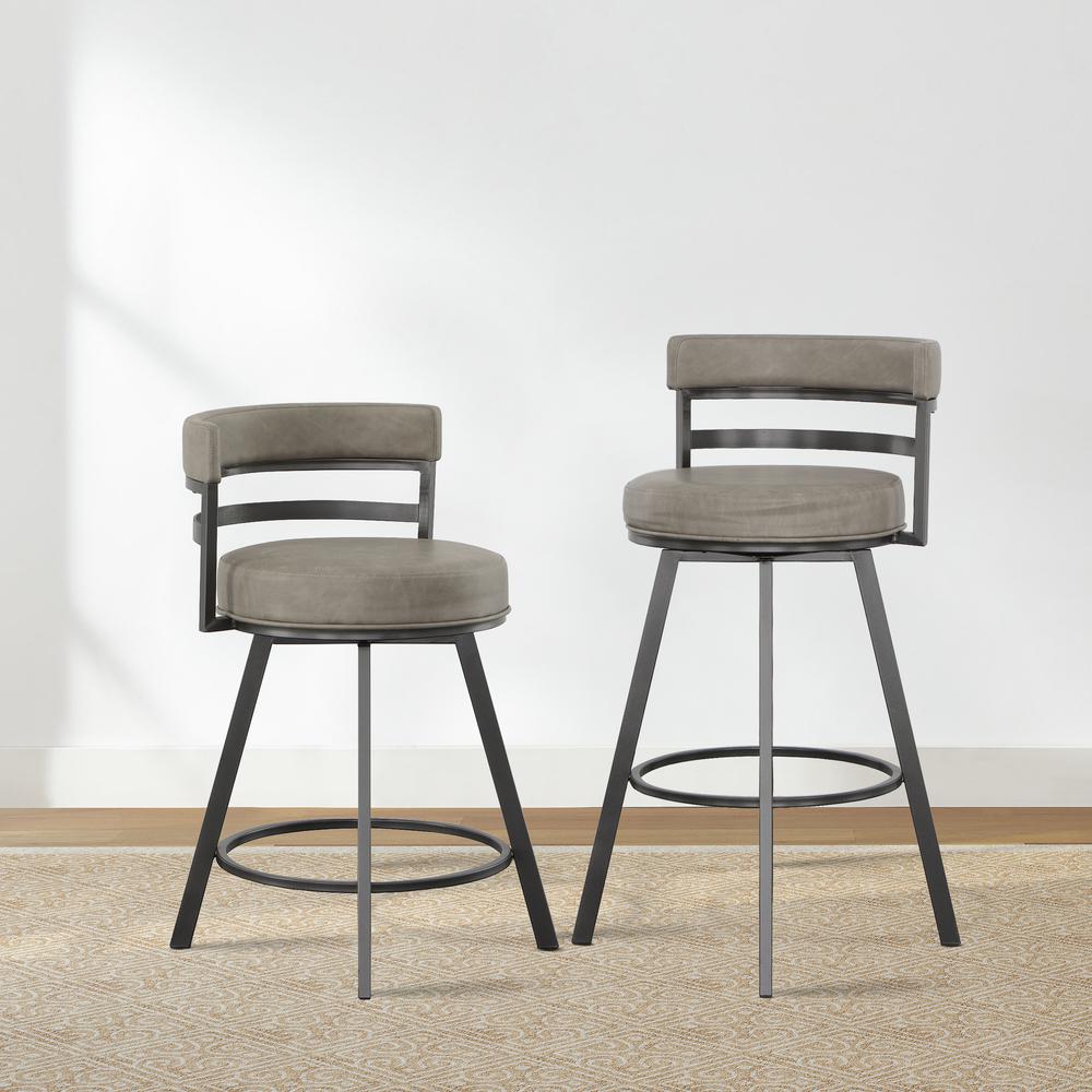 Gene 30-inch Swivel Bar Stool. Picture 10