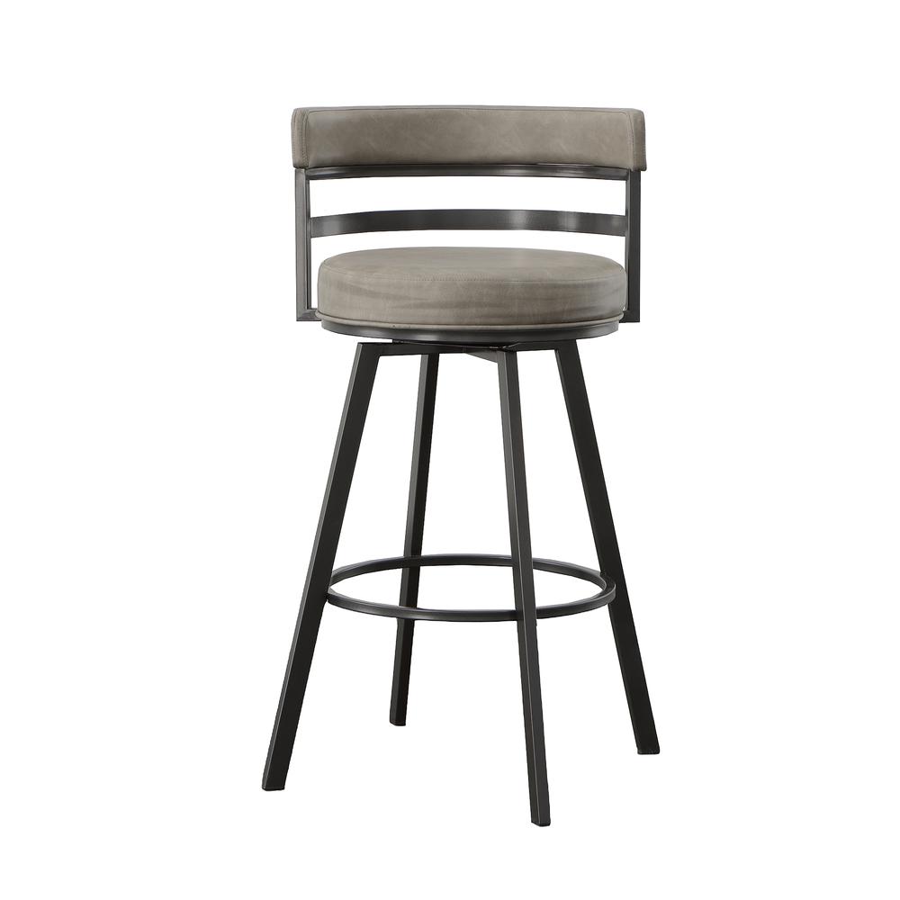 Gene 30-inch Swivel Bar Stool. Picture 3
