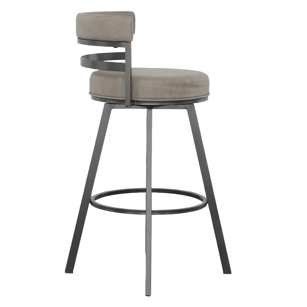Gene 30-inch Swivel Bar Stool. Picture 4