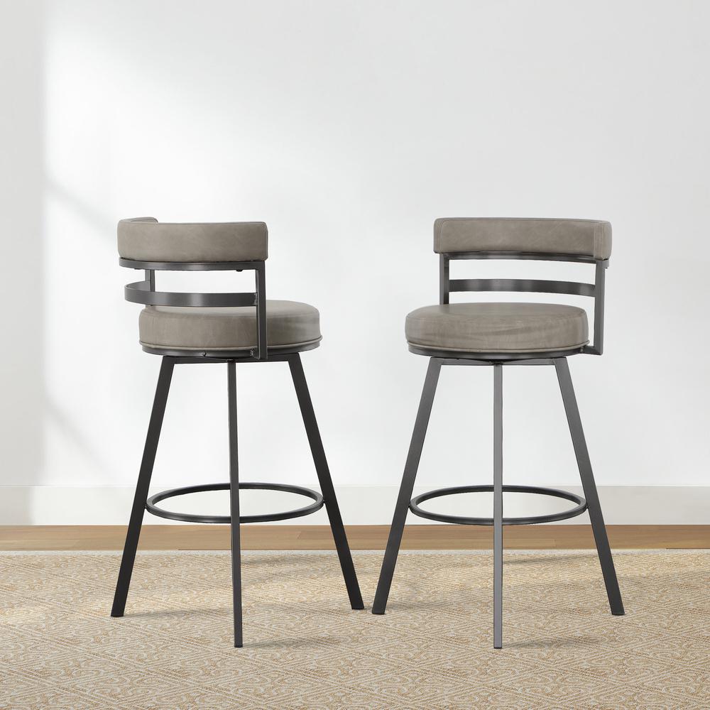 Gene 30-inch Swivel Bar Stool. Picture 13