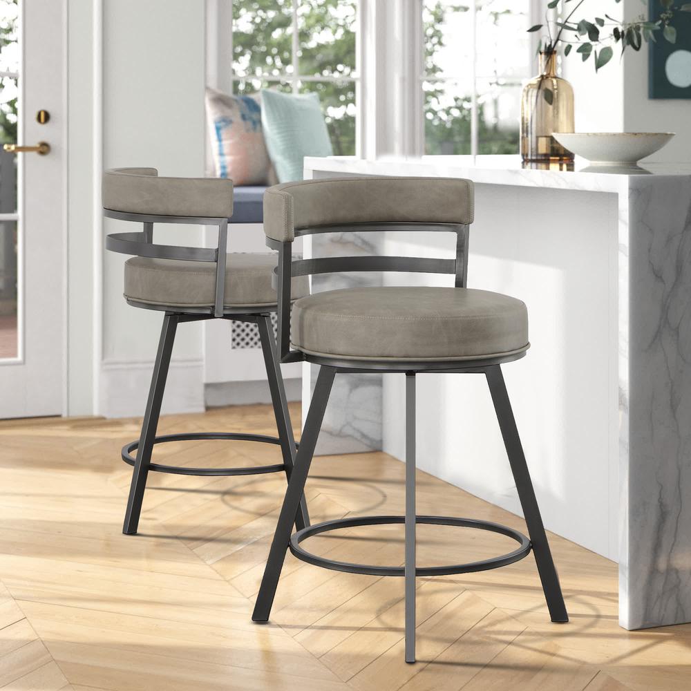 Gene Swivel Counter Stool. Picture 2