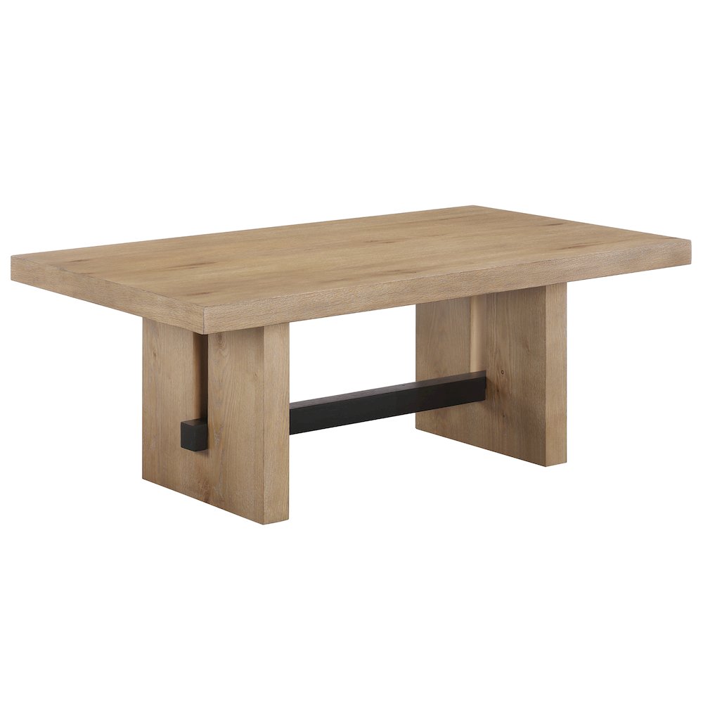 Aubrey 48″ Coffee Table, Brown. Picture 1