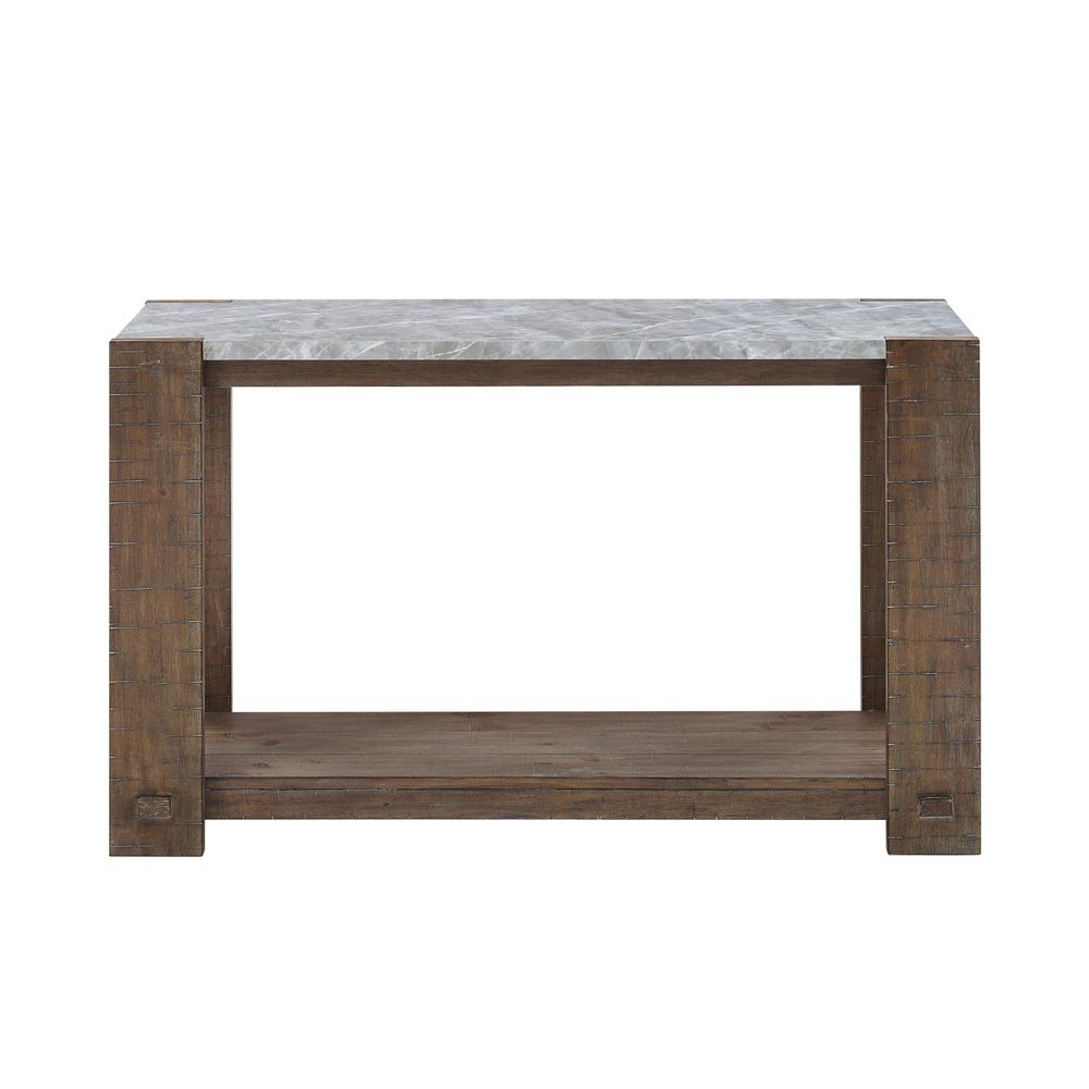 Libby Sintered Stone Sofa Table. Picture 1
