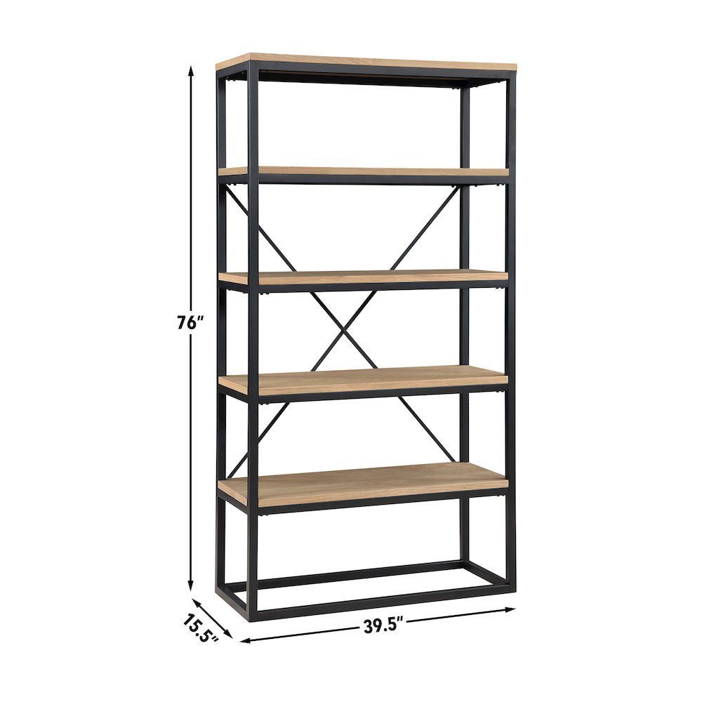 Magnolia Black Bookcase. Picture 8