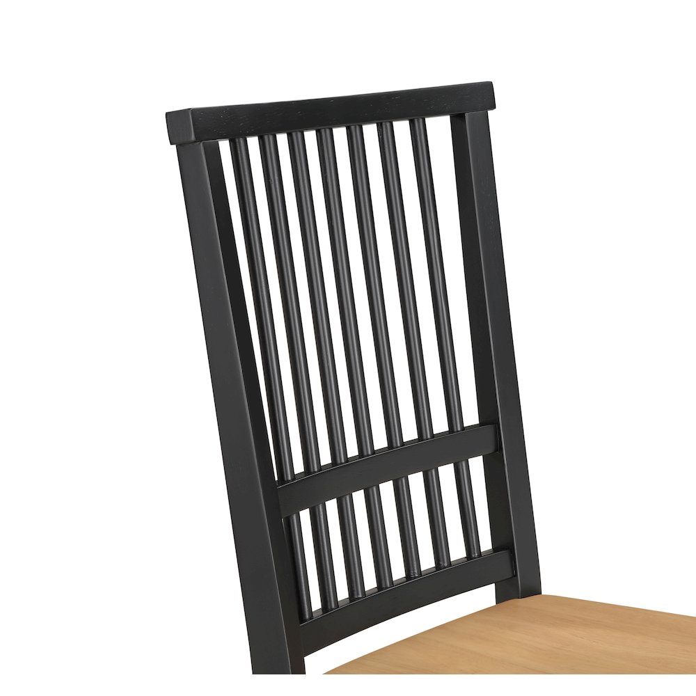 Magnolia Black 5PC Round Dining Set. Picture 10