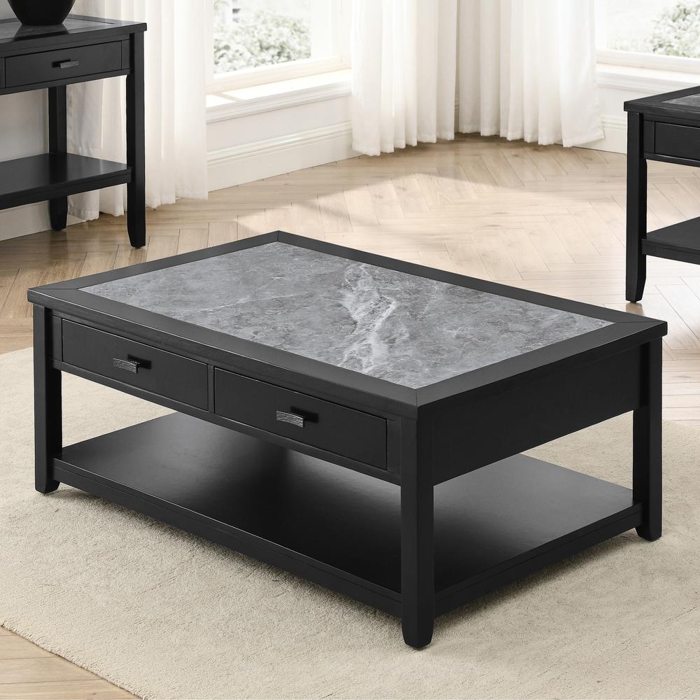 Garvine Cocktail Table with casters. Picture 10