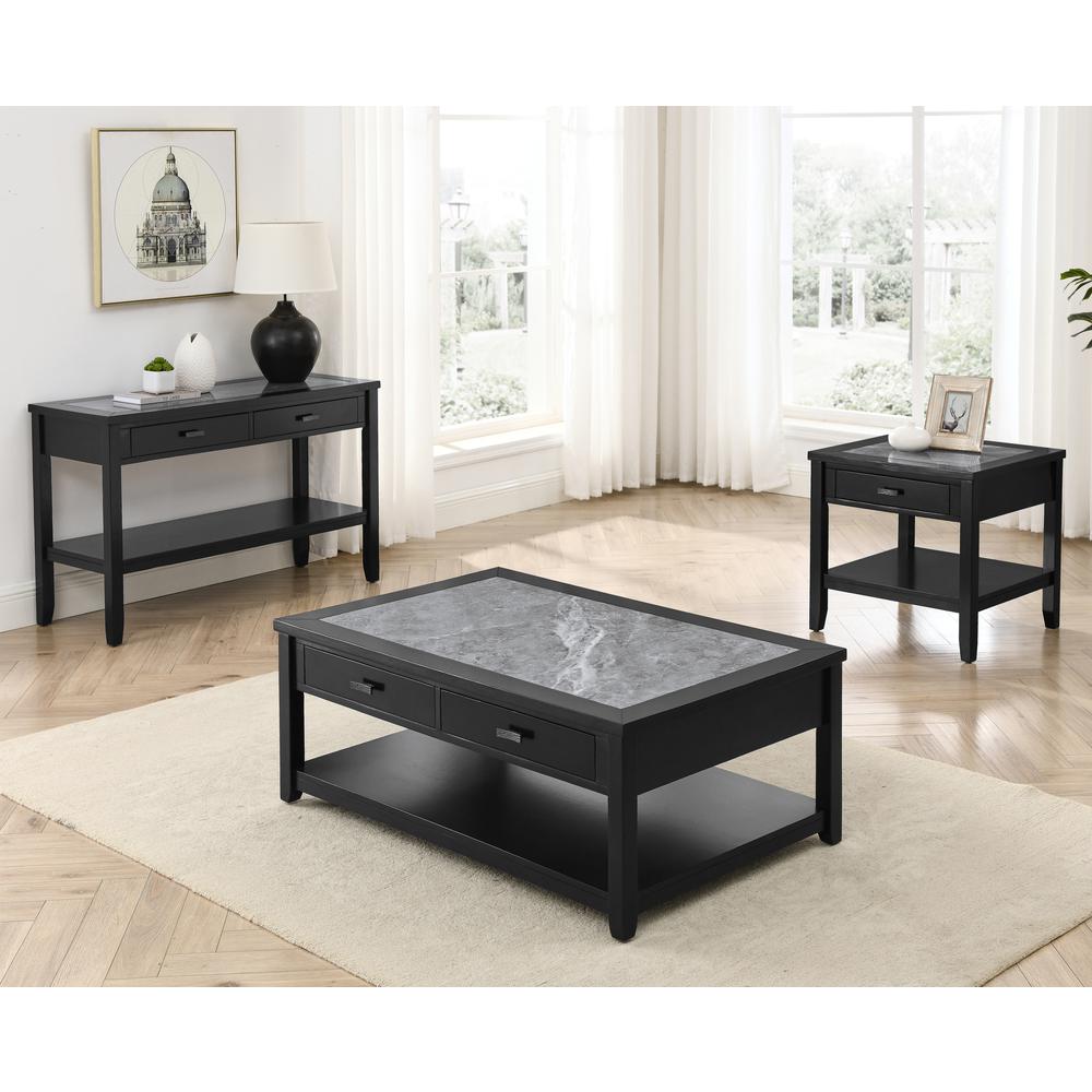 Garvine Cocktail Table with casters. Picture 11
