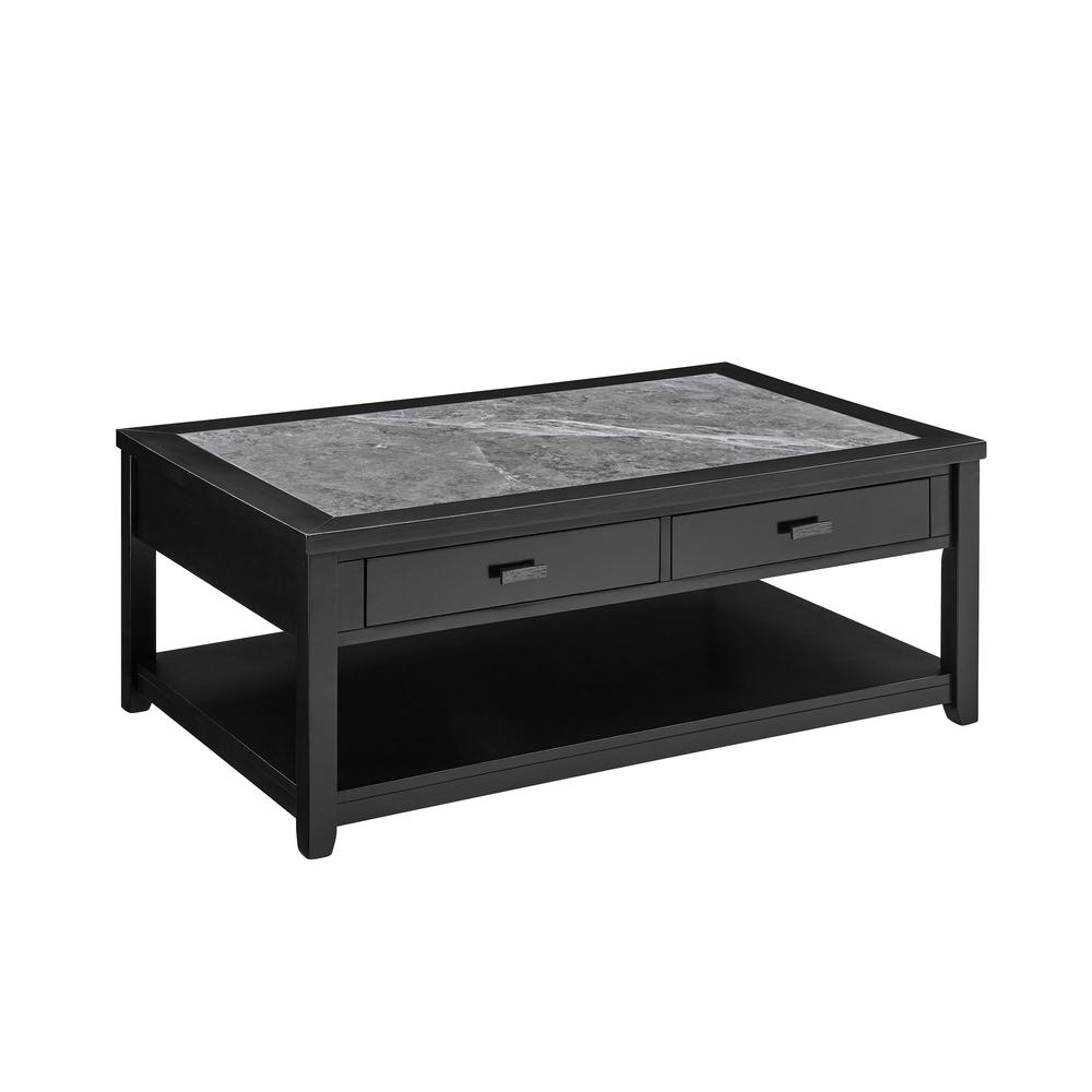 Garvine Cocktail Table with casters. Picture 2