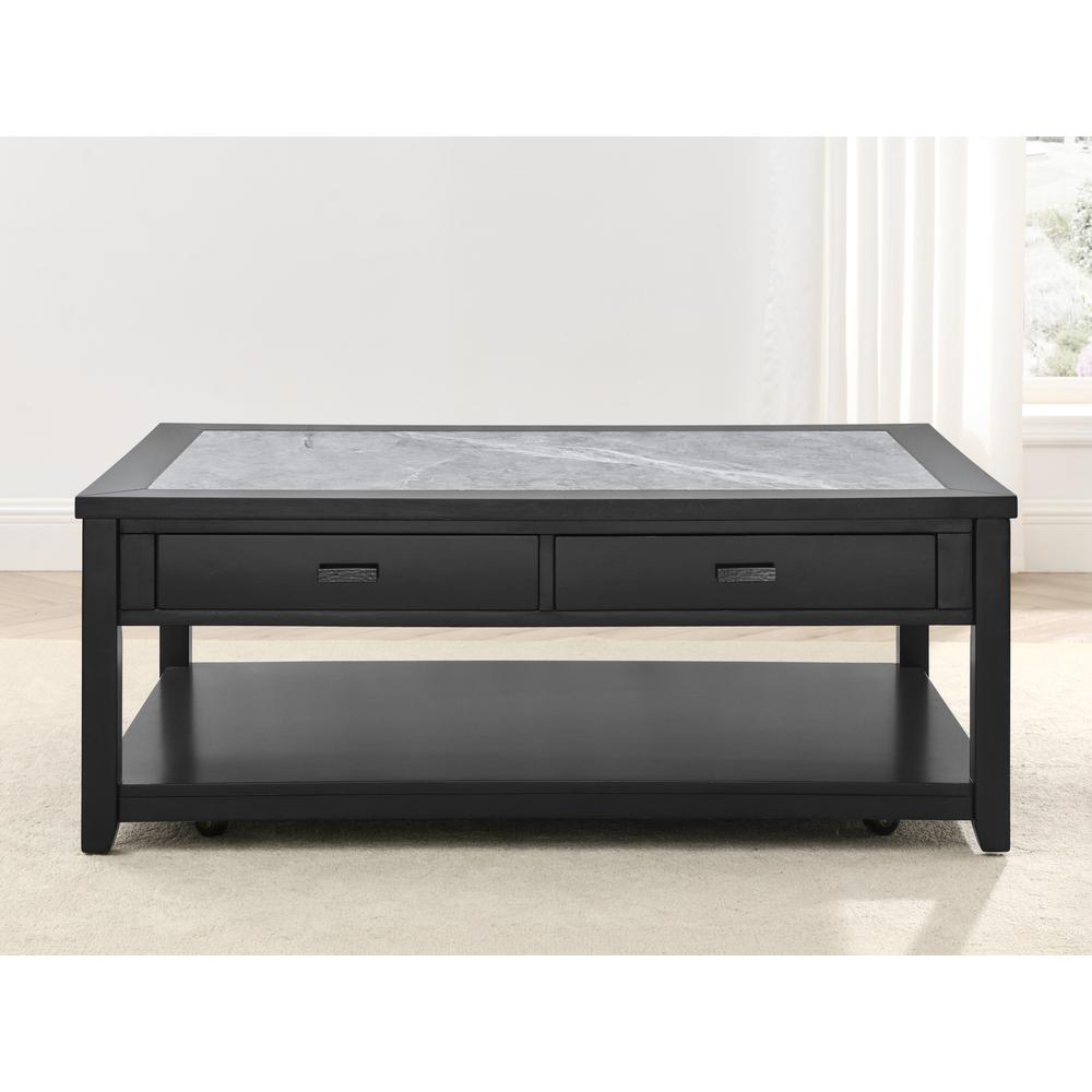 Garvine Cocktail Table with casters. Picture 5